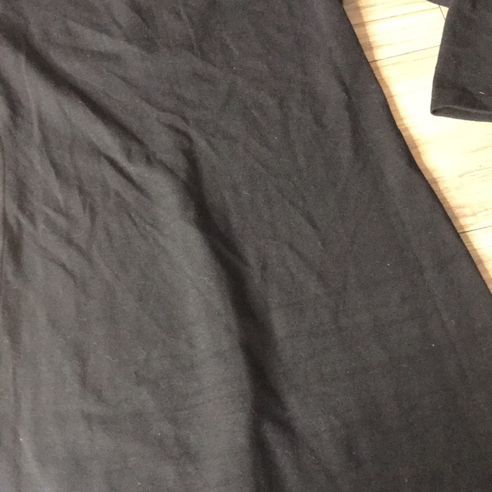 Vince black long fitted dress 3/4 sleeves size XS - Picture 7 of 14